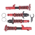 thumbnail image 4 of Mustrod Set of 4 Coilover Suspension Kit for Toyota Corolla E120 / E130, Matrix E130 2003-2008 Adjustable Height Red, 4 of 12