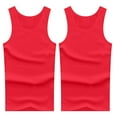 thumbnail image 1 of Ketyyh-chn99 Débardeur Homme 2024 T-Shirts Classiques à Manches Courtes pour Hommes et Grands Hommes Rouge,2TG, 1 of 4