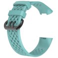thumbnail image 2 of Gwong Electrónica Reemplazo de silicona suave transpirable reloj de reloj de reloj de reloj para la carga FITBIT 3, 2 of 6