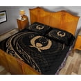 thumbnail image 5 of Juego de Cama Colcha Islas Pohnpei - Oro - Estilo Frida, 5 of 5