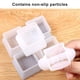 thumbnail image 5 of Transparent16pcsSilicone muebles pierna protección cubierta mesa pies almohadilla suelo Protector cuadrado para, 5 of 5