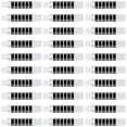 thumbnail image 1 of 30 Pcs Forehead Thermometer Strips Adhesive Thermometer Strips Reusable Thermometer Stickers Discol, 1 of 5