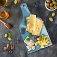 thumbnail image 5 of Smoke Cutting Board, Pilot Travelling in Sky with a Vintage Plane Leaving Heart Shape Trails, Decorative Tempered Glass Cutting and Serving Board, in 3 Sizes, by Ambesonne, 5 of 5