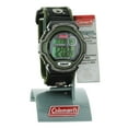 thumbnail image 3 of Coleman Men's 45mm Nylon Strap Digital Dual Time Wristwatch, Water Resistant 100m, (40819), 3 of 3