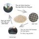 thumbnail image 4 of Trap Pet Cat Litter Mat Foldable Waterproof Double Layer Bed House Clean Pad Product Toilet For Dog Box Accessories Cama Chat a ShopWise Round, 4 of 8