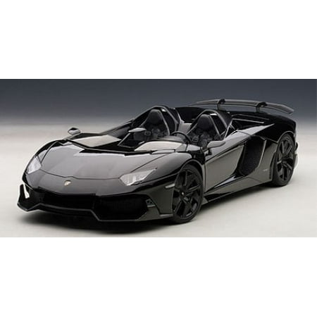Lamborghini Aventador J Black 1/18 Diecast Car Model by