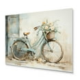 thumbnail image 2 of Designart "Bicycle Calm Pedaling V" Transportation Metal Wall Art, 2 of 5