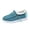Sky Blue, variant on Willtoo Winter Flat Shoes Womens Round Toe Thick Sole Casual Loafers Warm Plush Lined Fuzzy Slip On Platform Shoes Non Slip Comfortable Walking Shoes