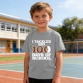 thumbnail image 6 of WRKEKC Boys T-Shirts Short Sleeve Round Neck Print Soft Cotton Tops with First Day of School Pattern for Kids Daily Wear 3-10 Years, 6 of 9