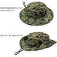 thumbnail image 2 of Sun Hats for Men Women Boonie Hat Foldable Fishing Hat UPF 50+ Bucket Hat for Fishing Hiking Garden Safari Beach, 2 of 6