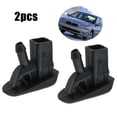 thumbnail image 3 of 2X Windscreen Washer Jet Spray Nozzles for Jaguar for X-Type 2001-2010 Black, 3 of 9