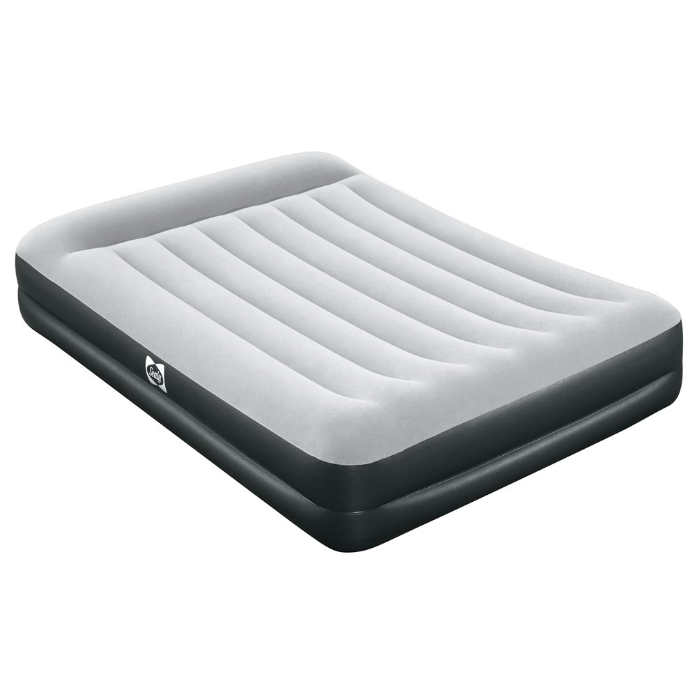 Sealy 94052EBW 16 Inch Inflatable Mattress Queen Airbed w/ BuiltIn