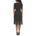 thumbnail image 2 of Tommy Hilfiger Womens Chiffon Polka Dot Wrap Dress, 2 of 2