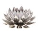 thumbnail image 1 of 1 pieza Flor de loto de espalda plana para joyas - Decoración de la caja del teléfono - Accesorio para el cabello DIY - Accesorio de joyería de Platino Macarena Flor Flatback Embellecimiento, 1 of 7