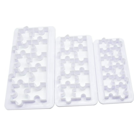 

3PCS/Set Geometry Shape Cutting Die Plastc Cutters Sugar Pastry Baking Mould Fondant Mold Sandwich Craft DIY