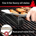 thumbnail image 3 of Grill Brush and Scraper, Extra Strong BBQ Cleaner Accessories, Safe Wire Bristles Barbecue Triple Scrubbers Cleaning Brush for Gas/Charcoal Grilling Grates, 3 of 7