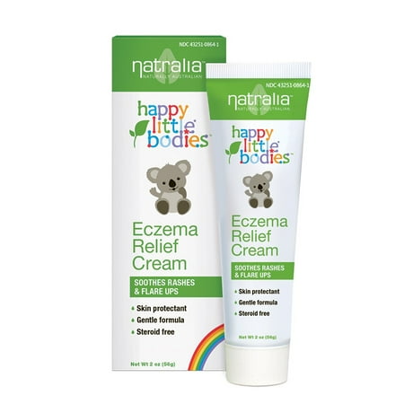 Natralia Eczéma Relief crème enfants, 2 Oz