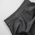 thumbnail image 5 of QHFBli Women Dressy Casual 2 Piece Outfits Striped Long Sleeve Button Down Shirt and Mini Skirt Matching Set, 5 of 8