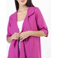thumbnail image 2 of Blazer ligero de lino AMAD Casual para mujer Talla M, 2 of 5