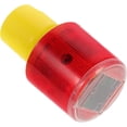 thumbnail image 3 of Luces LED solares de advertencia estroboscópicas para tráfico, balizas parpadeantes, lámparas para señalización vial, luces para señales de construcción (luz roja), 3 of 5