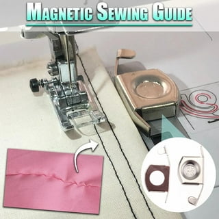 Magnetic Seam Guide Gauge, PASEO G30/G20/MG1 Magnet Sewing Machines  Attachments Guide, Presser Sewing Machine Accessories, Sewing Tools for  Universal Sewing Machines 