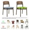 thumbnail image 4 of Gaeub St Patrick's Day7 Square Chair Seat Covers, Stretch Fitted Printed Chair Seat Cushion Cover for Kitchen, Office - One Size, 4 of 9