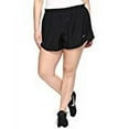 thumbnail image 2 of Nike Tempo Shorts Womens 1X Black Dri Fit High Rise Flat Front Activewear FTS566, 2 of 3