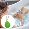 thumbnail image 2 of Unique Bargains Honeycombed Bath Shower Loofah Sponge 1 Pc Green, 2 of 6