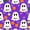 Orchid White, variant on Feelyou Cartoon Ghost Boo Twin Comforter Sets, Cute Polka Dot Bedding Set, Pink White, Halloween Reversible, 2 Pieces, 1 Comforter and 2 Pillowcases