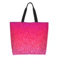 thumbnail image 1 of Disketp Light Purple Glitter Bolsa Tote Estampada para Mujer, Bolso de Hombro y de Mano para Compras y Viajes, 1 of 8