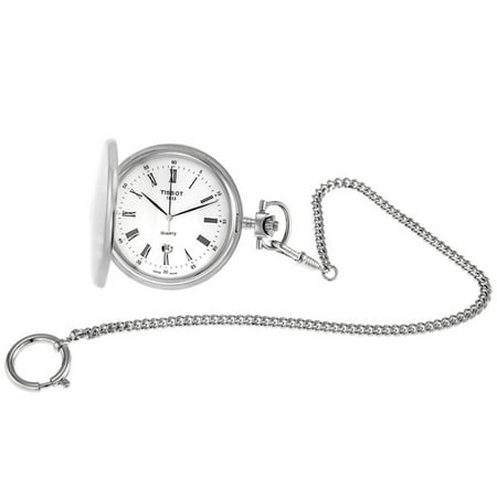 - Tissot Savonnettes Stainless Steel Pocket Watch T83655313