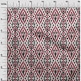 thumbnail image 2 of oneOone Silk Tabby Fabric Geometric Ikat Print Fabric By The Yard 42 Inch Wide, 2 of 4