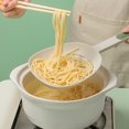 thumbnail image 3 of Slotted Spoon Colander Uniform Leakage Spoon Food Grade Material for Kitchen Food Noddles Vegtables Fruit, 3 of 10