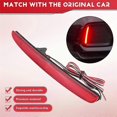 thumbnail image 5 of Car LED Rear Bumper Fog Lamp Brake Light Dynamic Turn Signal Reflector for 2016-2018, 5 of 5
