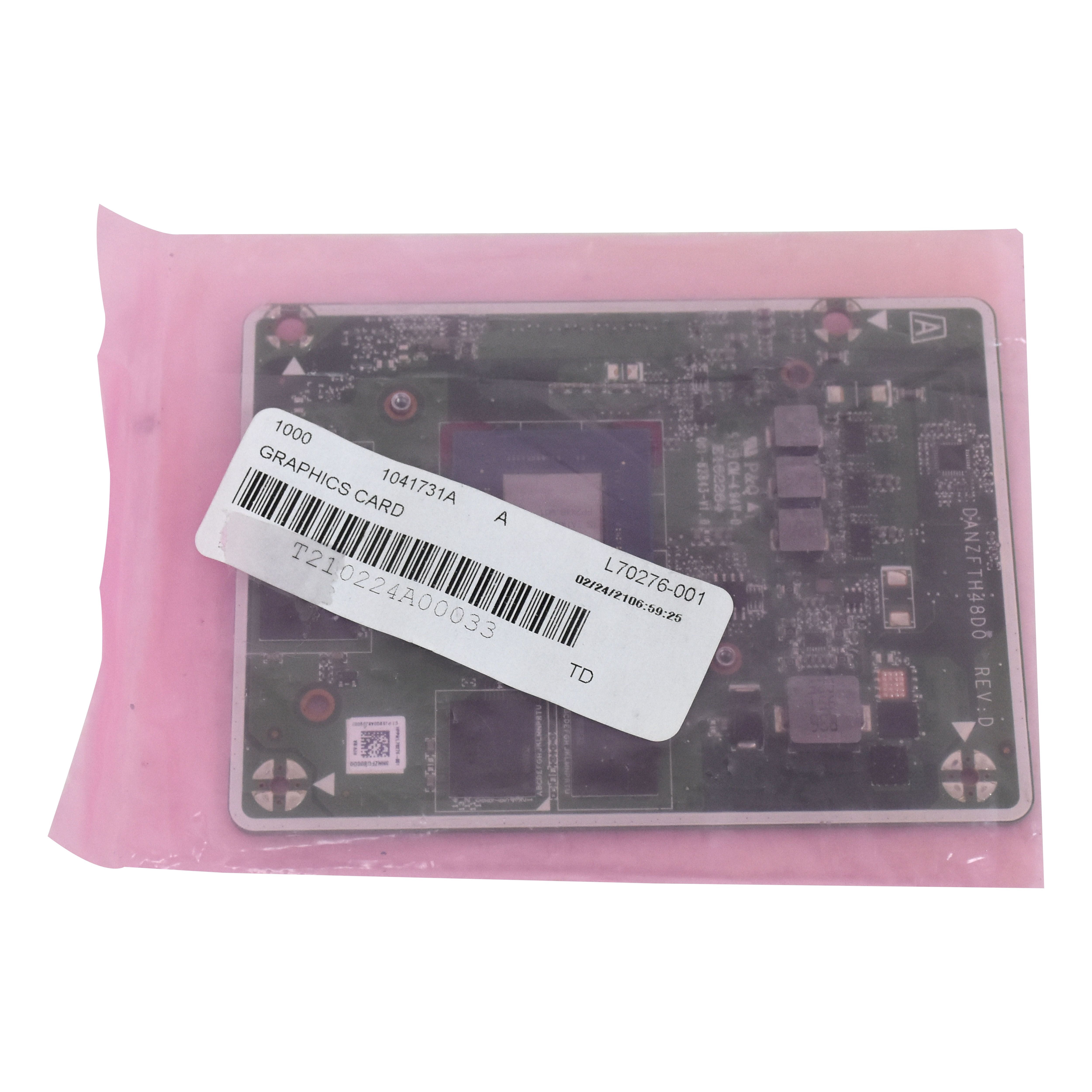 Pre-Owned HP NVIDIA GeForce GTX 1650 4 GB GDDR5 Laptop Graphics Module – L70276‑001