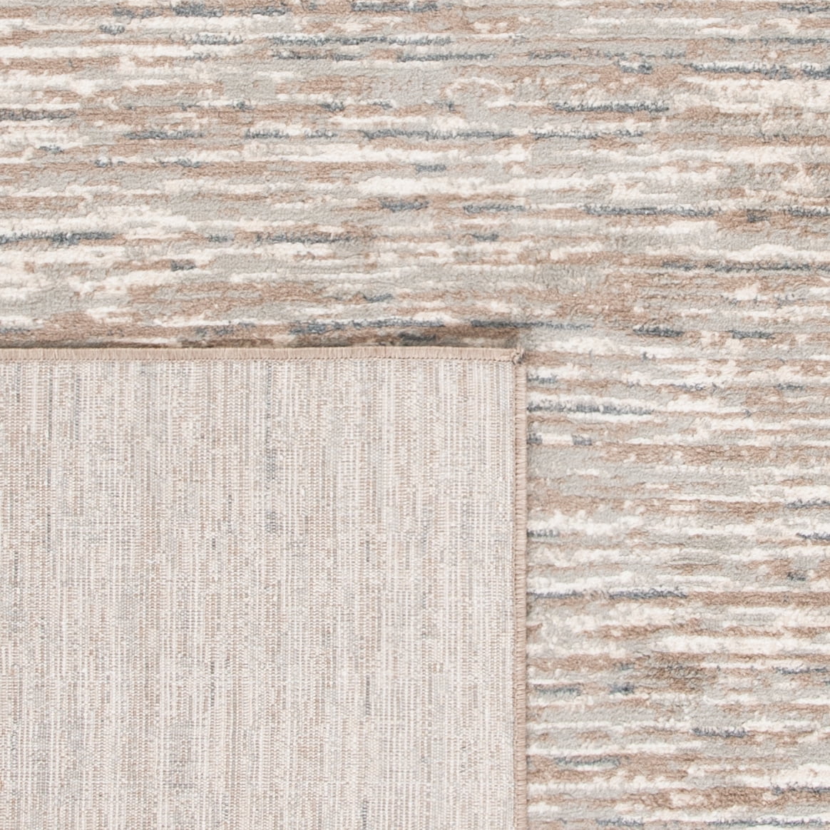 SAFAVIEH Pyramid Ekaterina Abstract Runner Rug, Grey/Ivory, 2'2" x 8'