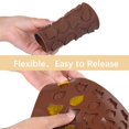 thumbnail image 3 of 4 Pieces 3D Fall Silicone Molds Thanksgiving Maple Leaf Shape Mini Candy Leaves Mold Decoration for Thanksgiving Fall Harvest, 3 of 5