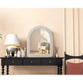thumbnail image 2 of Elegant D?cor Arch Cornhusk Mirror 30x36 in Linen White, 2 of 7