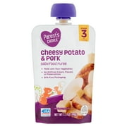 Parent's Choice Stage 3, Cheesy Potato Pork Baby Food, 1 Pouch (99g) Pouch