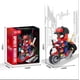 thumbnail image 3 of Figuras de bloques de construcción en miniatura de Batman, superhéroes de motocicletas de DC Superman, modelo de rompecabezas 3D, miniladrillos de película, juguetes para niños, regalos, 3 of 5