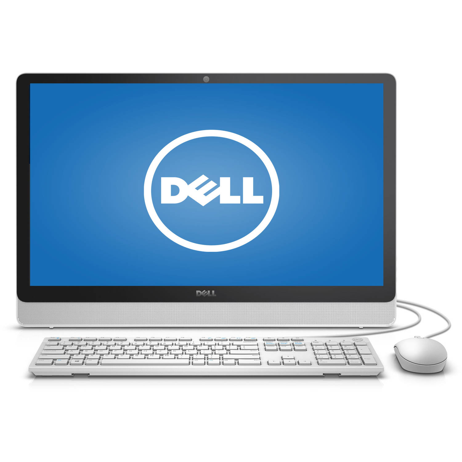Dell Inspiron 3455 i345510043WHT AllinOne Desktop PC with AMD A8