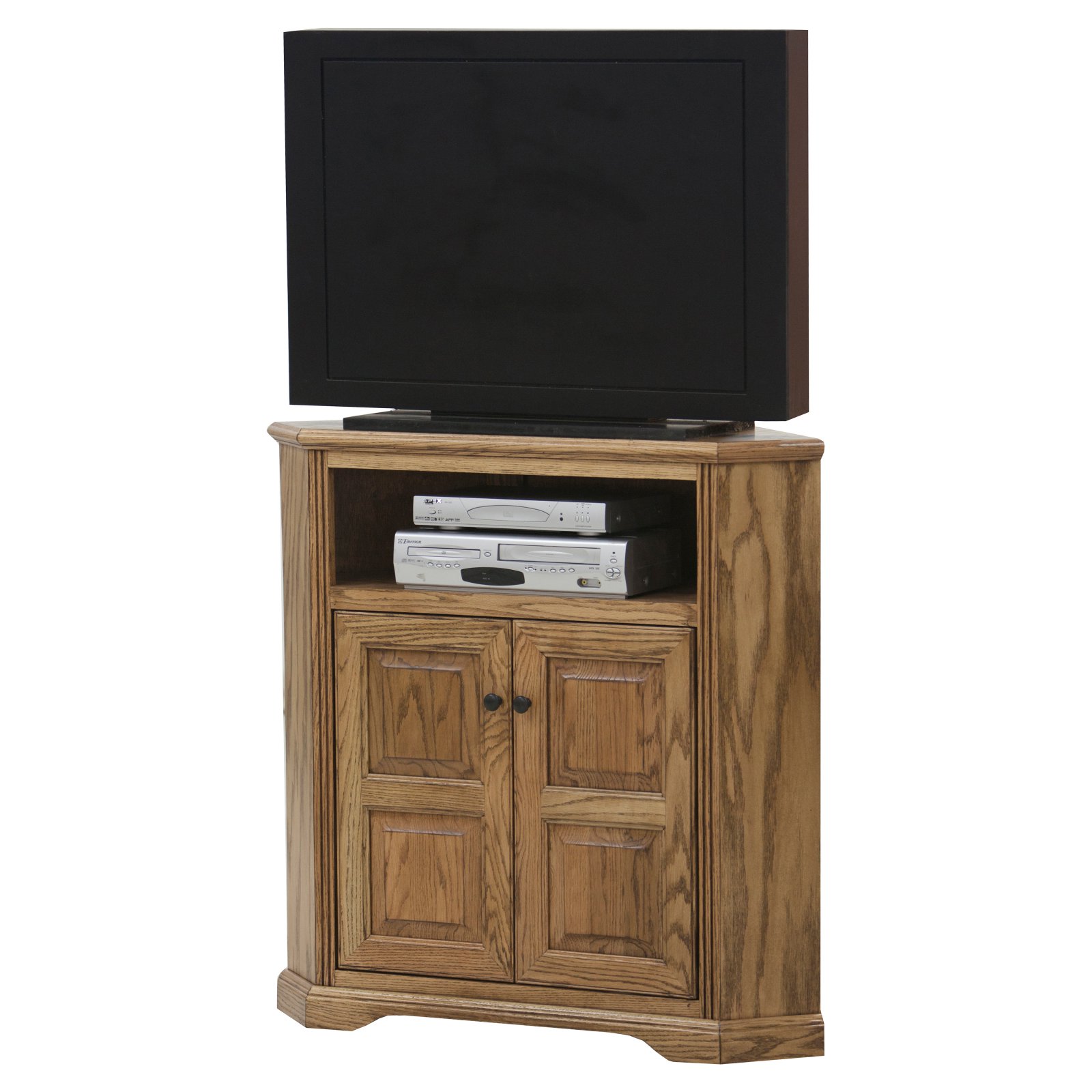 Eagle Furniture Oak Ridge Customizable 41 in. Raised Panel Corner TV Console