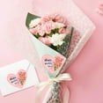 thumbnail image 2 of Heart Shaped Happy Mother's Day Labels 2inch Flower Mothers Day Gift Tags Stickers for Gift Wrap 200Pcs, 2 of 7