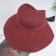 thumbnail image 5 of Greeniant Mujeres Lady Girl Beach Brim verano plegable viaje sol algodón hilo sombrero gorra nuevo Escalada ladrillo rojo A rayas Greeniant HW5449-13, 5 of 6