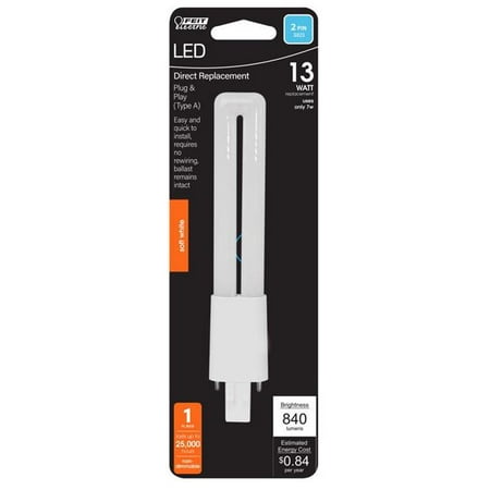 

Feit Electric 3011467 13W PL GX23 LED Tube Light - Soft White