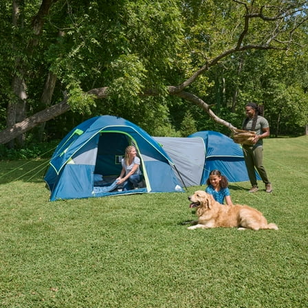 Ozark Trail 8 Person Dual Dome Tent - 17ft. x 9ft. - 21.89 lbs.