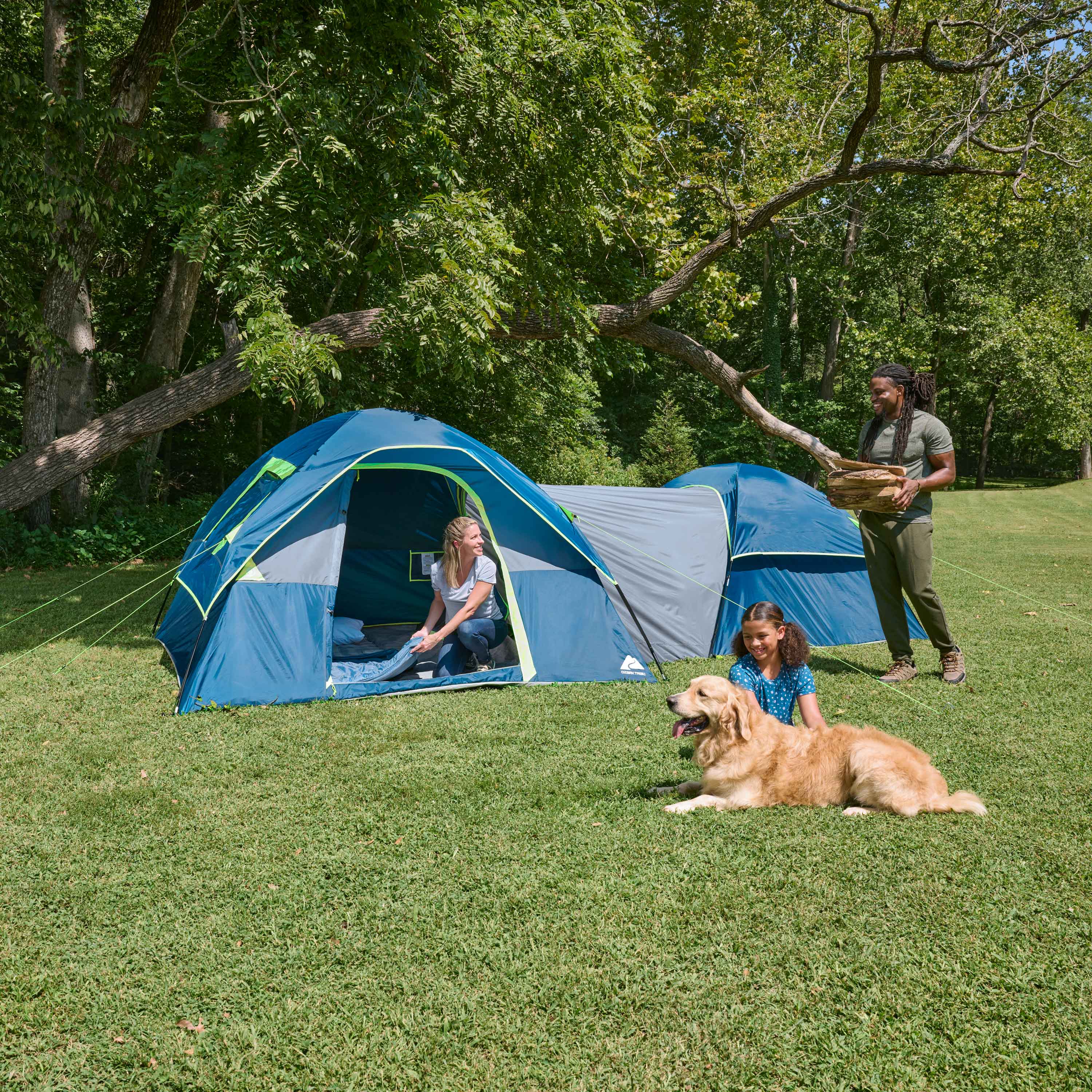 Ozark Trail 5-Person + 3-Person Dome Tent