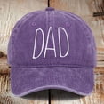 thumbnail image 2 of Dad Hat Dad Letter Embroidered Baseball Cap Father's Day Gift Daddy Hat, 2 of 4