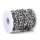 thumbnail image 4 of Tarnish Resistant 661 Stainless Steel Oval Link Chain Unwelded with Spool Stainless Steel Color 13.5x8.5x1.5mm 6.5x4.5x2mm about 32.81 Feet(10m)/Roll, 4 of 4