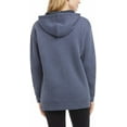 thumbnail image 4 of Danskin Women's Ultra Cozy Fleece Full Zip Hooded Jacket (Stonewash Heather, XL), 4 of 4